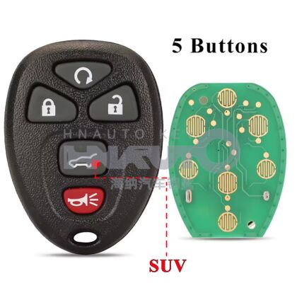 315MHz Remote Key KOBGT04A for Buick Terraza Chevrolet HHR Uplander