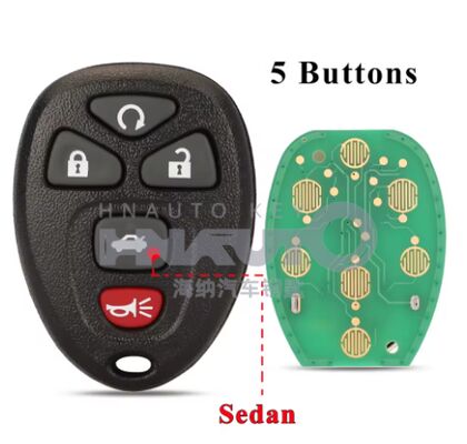 315MHz Remote Key KOBGT04A for Buick Terraza Chevrolet HHR Uplander