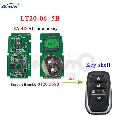Lonsdor LT20-06 5Button Smart Key for Toyota Lexus 315 433Mhz