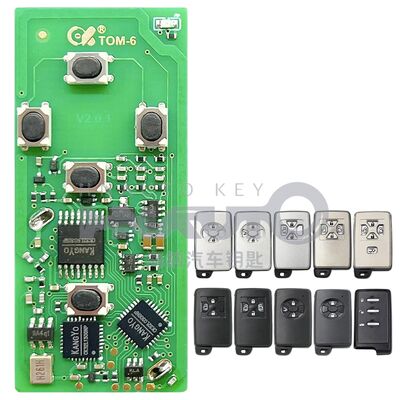 Ck Tom-6 (5 Buttons) Tom Series Universal Smart Car Key Board with 8A / 4D Chip (PCB board only)