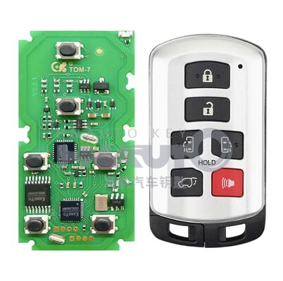 CK TOM-7 Universal Smart Car Key Board 6 Buttons 4D Chip