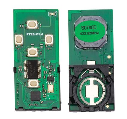 Smart Remote Key with ID71 271451-0780 DENSO 14ACA for Subaru Impreza Forester Legacy 2007-2014 P/N: 88835AG010