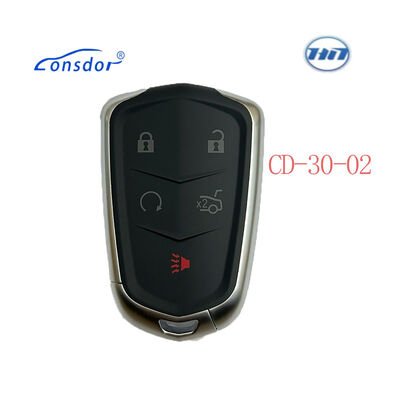 Lonsdor Universal Smart key CADILLAC Style 3/4/5/6 Button Chip ID Frequency Adjustable Work with K518 KH100 KW100