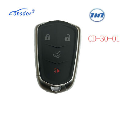 Lonsdor Universal Smart key CADILLAC Style 3/4/5/6 Button Chip ID Frequency Adjustable Work with K518 KH100 KW100