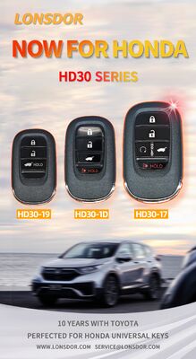 Lonsdor Universal Smart Key Honda Style 5 Button HD30-0D