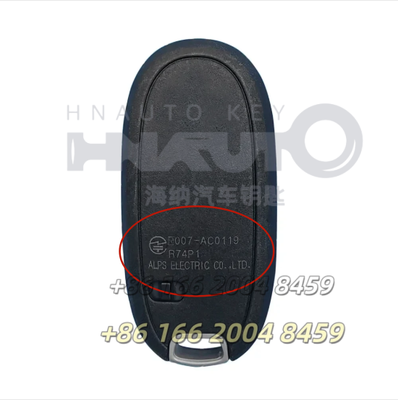 Suzuki Alto Wagon Hustler Smart Remote Key 315MHz ID47 PCF7953 FCC ID:R74P1 