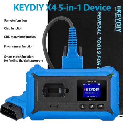 KEYDIY KD-X4 KDX4 5-in-1 Key Programmer Supports BDC3 VW MQB49 5C | Integrates KD Max KD Mate Mini Prog for Key Copy Generation & Programming