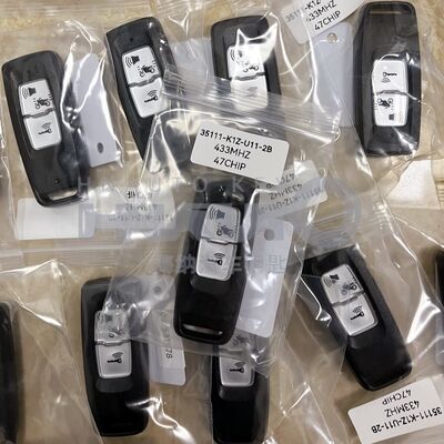 Honda  PCX160 motorcycle smart key 433MHz ID47 Part Number 35111-k1z-u11-2b