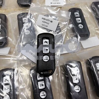 For Honda K77 Motorcycle Remote Key 3Button 433mhz 47chip