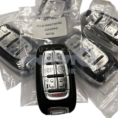 2017-2020 Chrysler Smart Key Remote Fob  6+1 bottons 433.92mhz keyless go  7 bottons 4A CHIP FCC ID: M3N97395900  
