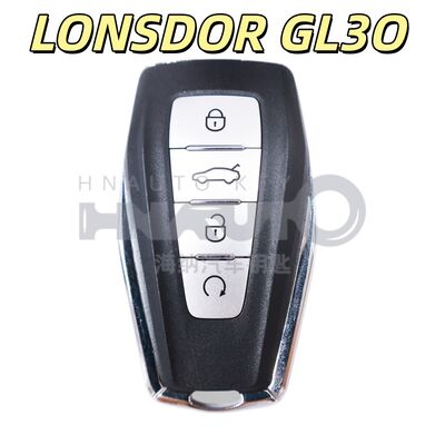 Lonsdor GL30-01 Smart Key | For Geely, Supports ID46/ID47/ID4A & 315/433MHz