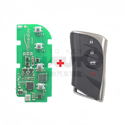 Lonsdor New Arrival 3/4 Buttons LT21-07 PCB Board Smart Key for 2025+ Le-xus 8AB6 Chip 314/315/433/434MHZ Board No.6100 For K518/KW100/K518PRO