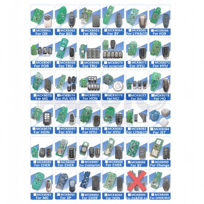 N-X-P Killer Smart Key Clone Tool and 200+ADAPTERS for WIDER COMPATIBILITY MCKB001-MCKB132