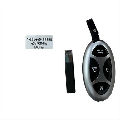 Aftermarket Smart Key 95440- BE560 4 Button 433MHz 4A Chip Car Key Fob For Hyundai Kona Keyless