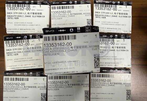 Chaves inteligentes substituíveis para veículos BYD BYD Qin PLUS EV/ BYD D1/2023 BYD Yuan Pro