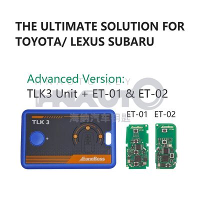 EONEBOSS TLK3 Kit Erweiterte Version TLK3 Einheit + ET-01 + ET-02 Ultimative Lösung für Toyota/Lexus/Subaru