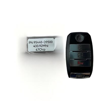 عمده فروشی بعد از فروش کلید دوربين هوشمند 4دکمه برای 2018-2020 Kia Sportage 95440-D9500 TQ8-FOB-4F08 433MHz ID47